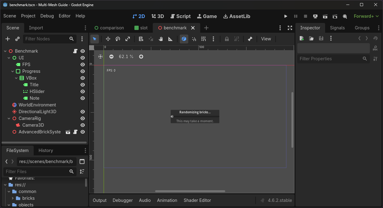 Rendering a Million Objects in Godot • Ezcha